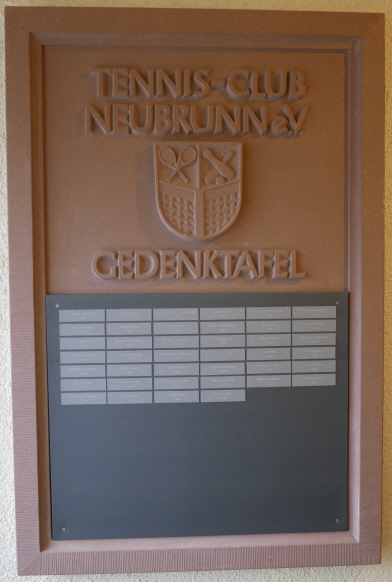 Gedenktafel Gedenktafel